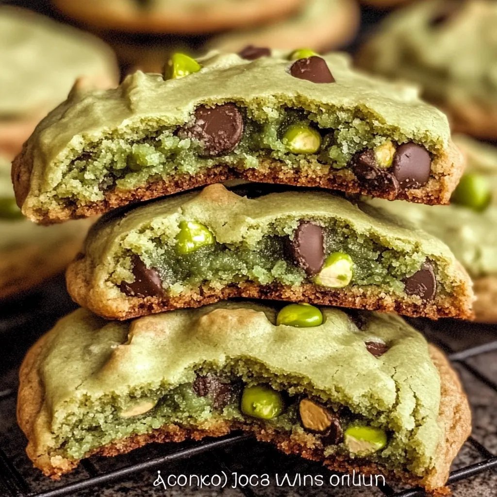 Pistachio Cream Cookies