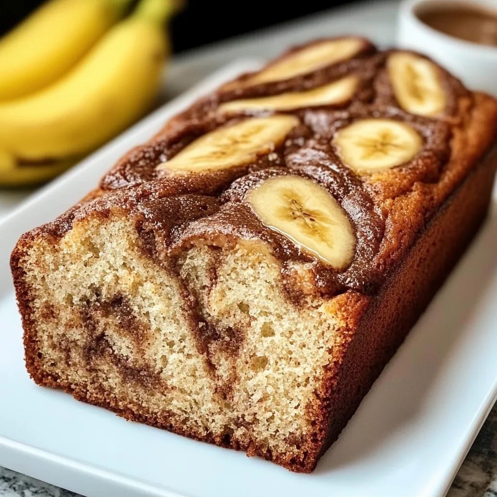Cinnamon Swirl Banana Bread
