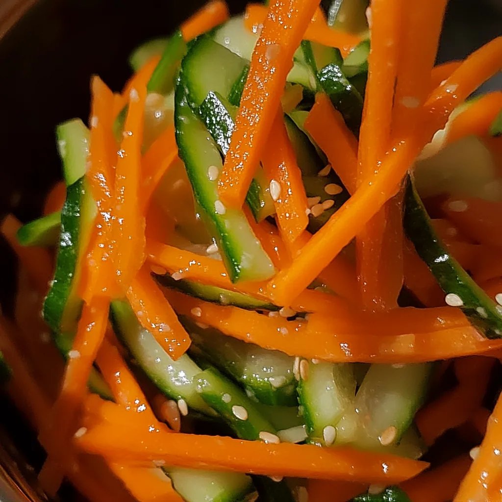 Cucumber Carrot Salad