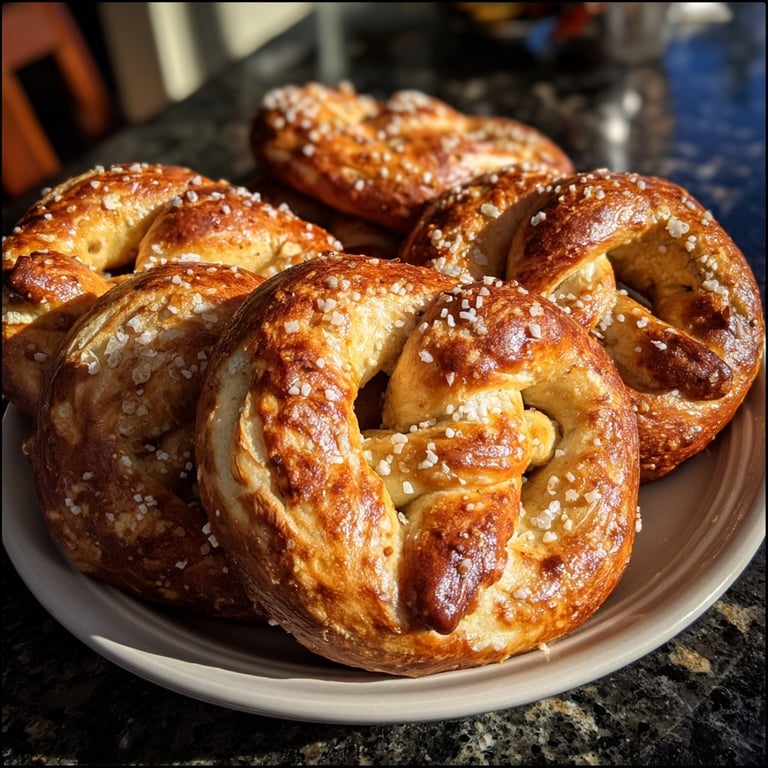 Homemade Soft Pretzels