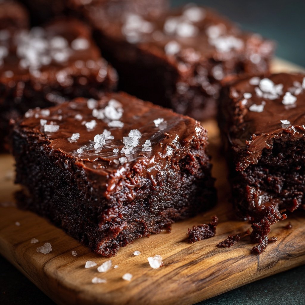 Dark Chocolate Espresso Brownies