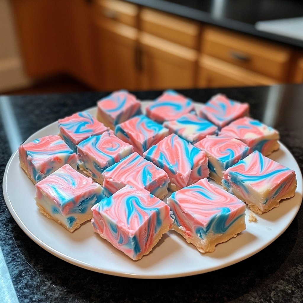 Fluffy Cotton Candy Fudge
