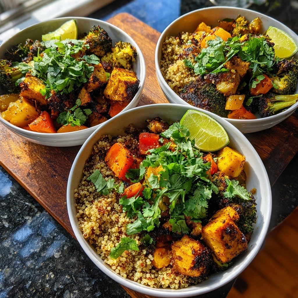 High Protein Chicken Meal Prep Bowls