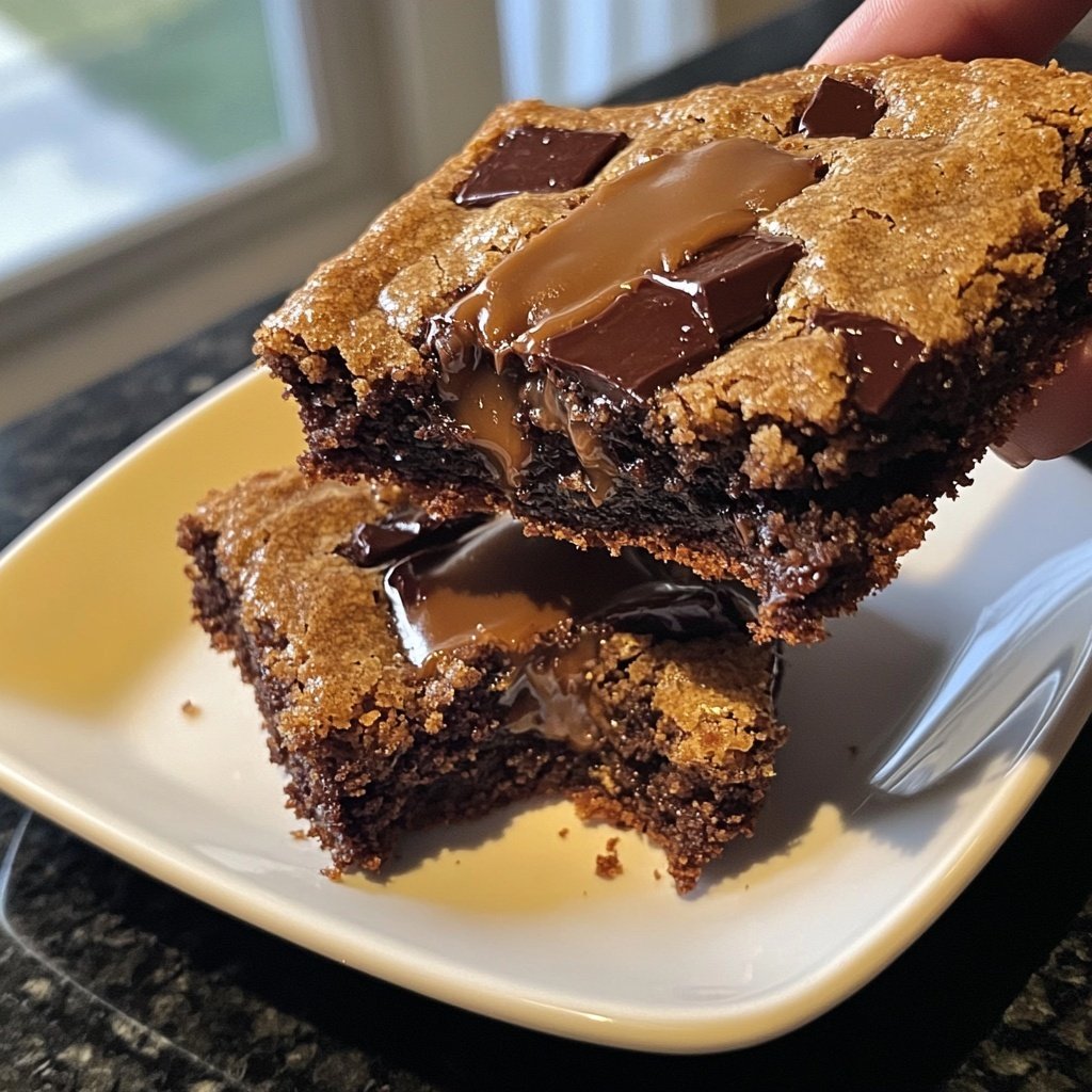 The Best Fudgy Chewy Brookies