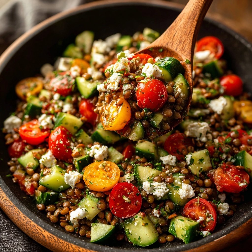 Mediterranean Lentil Salad