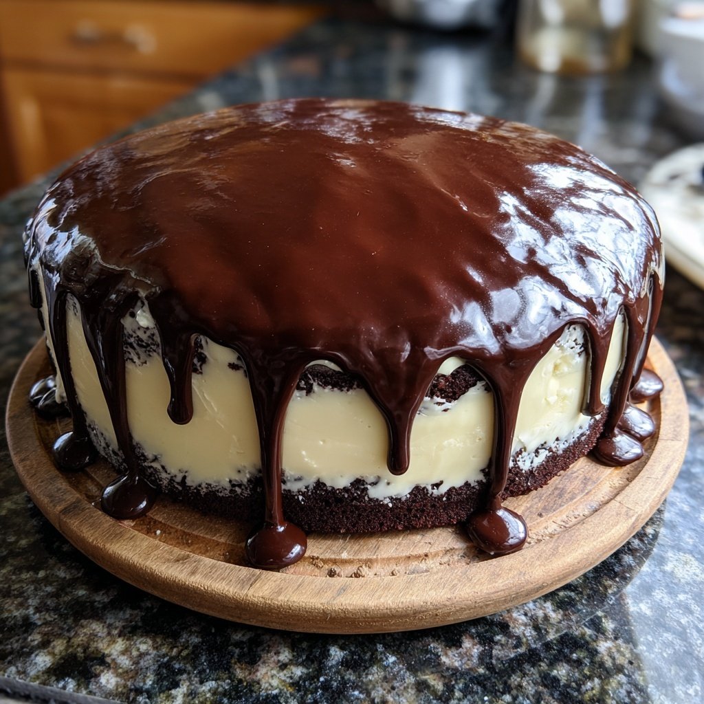 Chocolate Cake With Milk Frosting