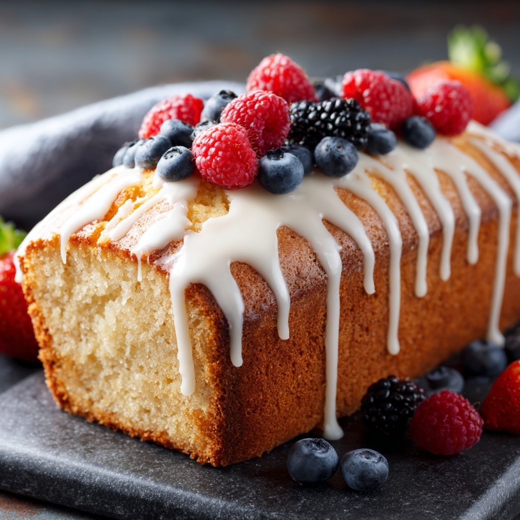 Classic Vanilla Yogurt Loaf Cake