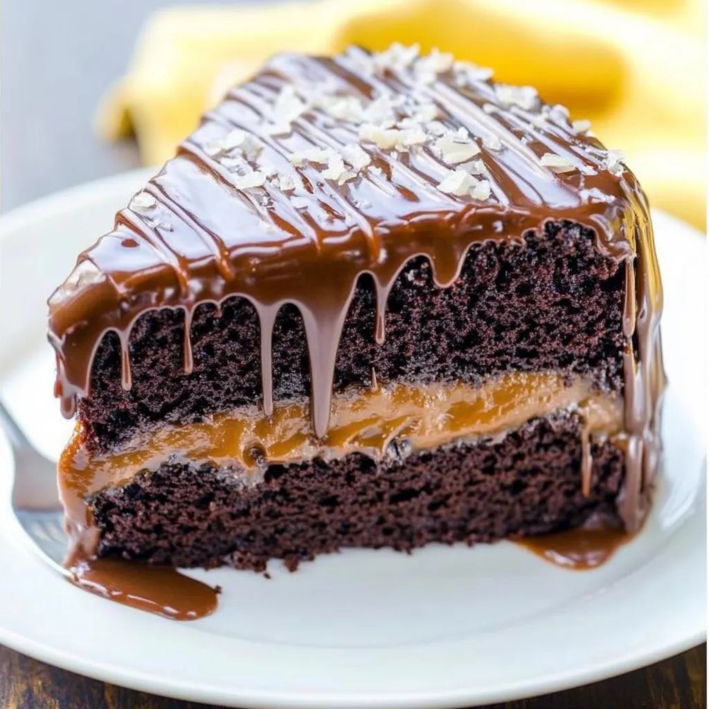 Salted Caramel Chocolate Cake