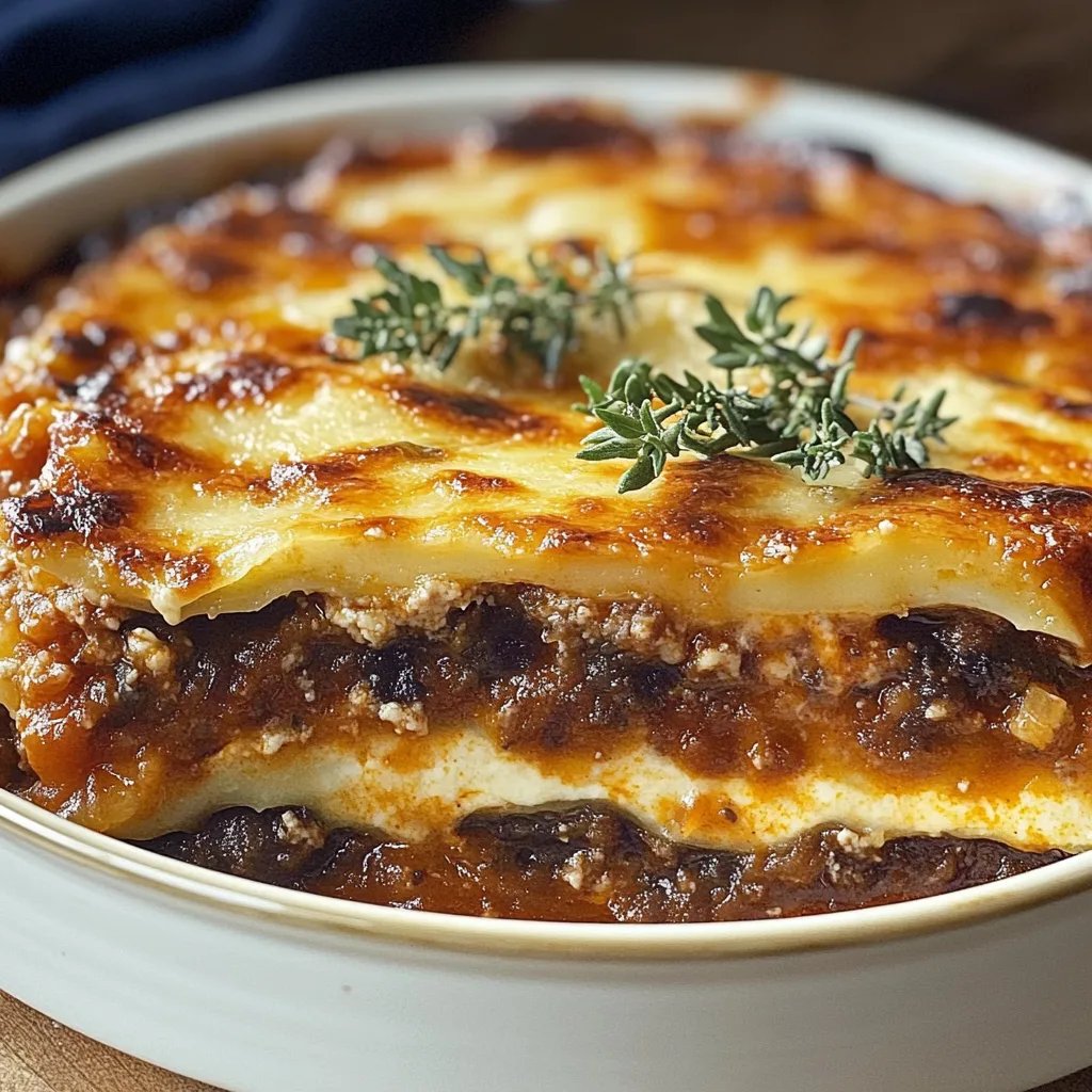 Traditional Outrageously Delicious Greek Moussaka Recipe